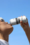 Design Studies: Slim Can Mockup CF18 – Drinking, Low Angle - Image 2