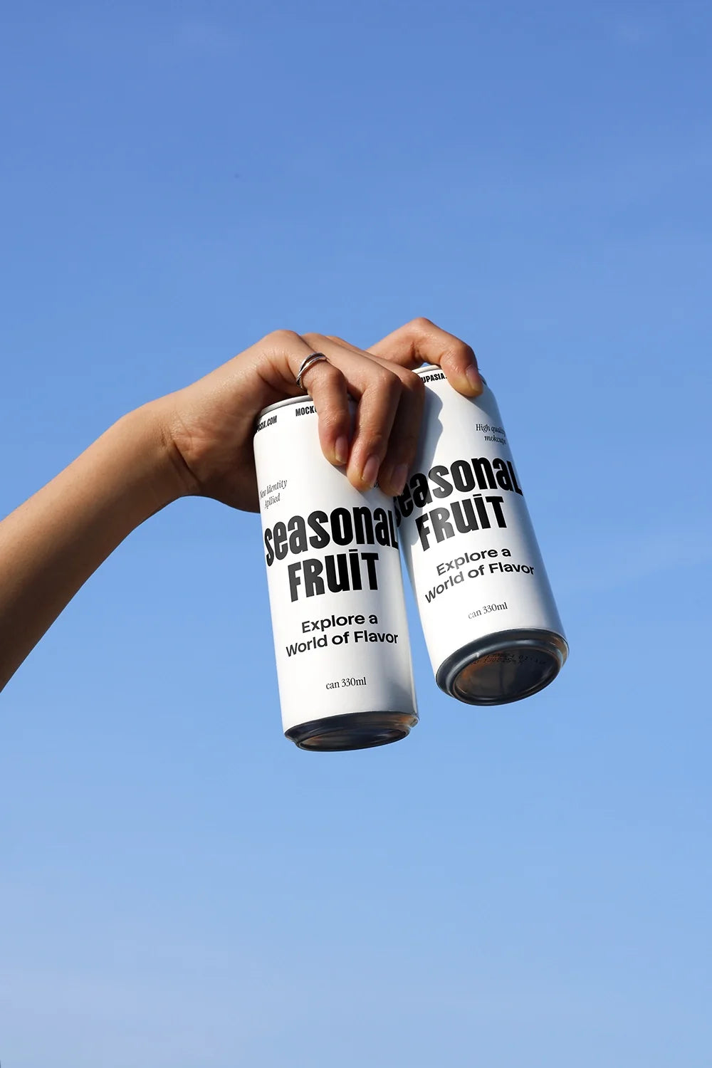 Design Studies: Slim Can Label Mockup CF24 – Editable Wrap - Image 2