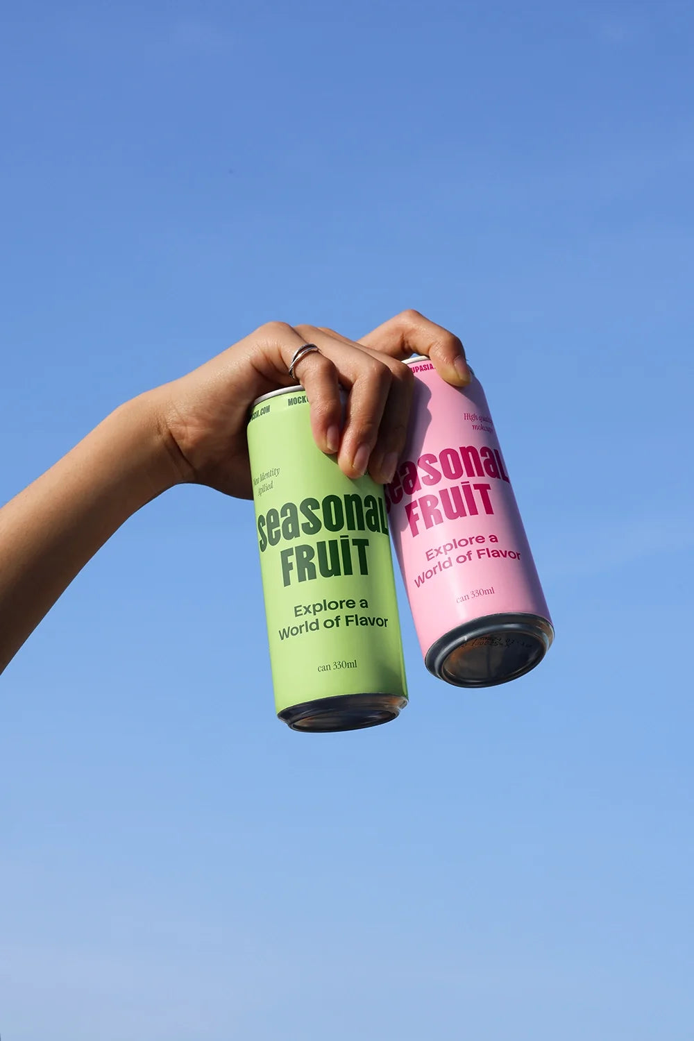 Design Studies: Slim Can Label Mockup CF24 – Editable Wrap