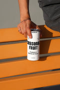 Design Studies: Slim Can Mockup CF25 – On Orange Bench - Image 2