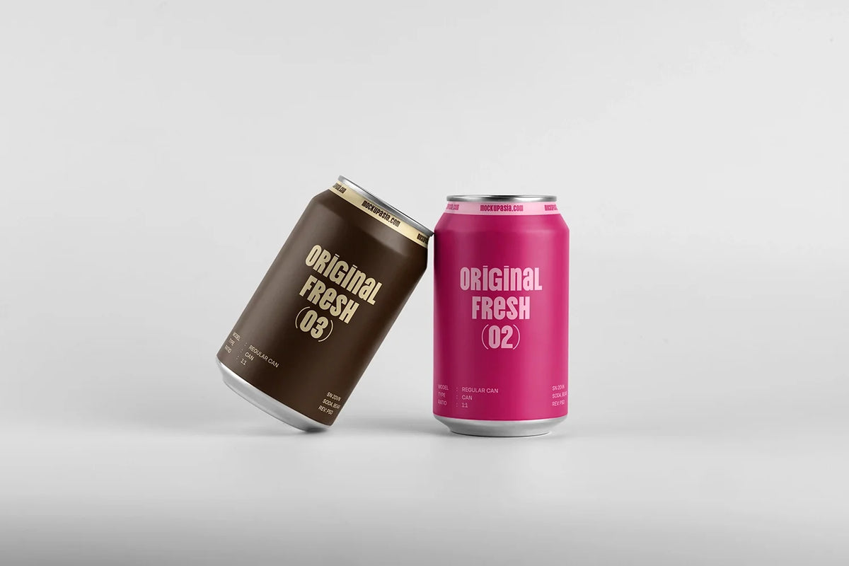 Design Studies: Soda Can Mockup