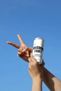 Design Studies: Slim Can Mockup CF10 – Held Against Blue Sky - Image 2