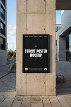 Design Studies: Urban Street Poster Mockup -